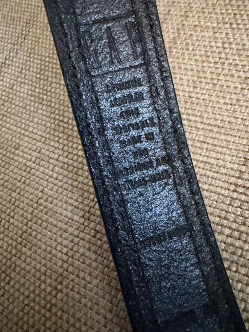 Vintage Gap beaded leather belt Southwestern, Aztec Native American inspired